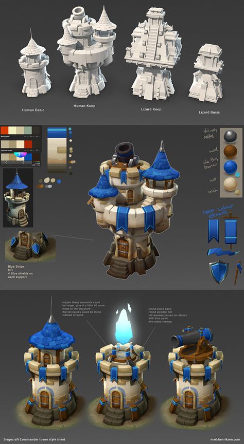 Isometric Game, 3d Karakter, Style Sheet, Hand Painted Textures, 2d Game Art, 3d Concept, Building Concept, Isometric Art, Game Environment