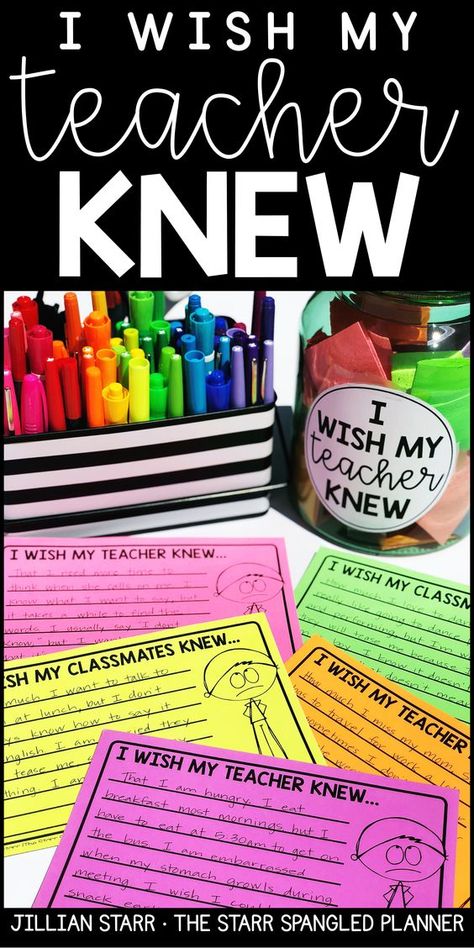 I Wish My Teacher Knew, Classroom Management Elementary, Classroom Management Tool, Build Community, Classroom Culture, First Day Of School Activities, 5th Grade Classroom, Classroom Management Strategies, 4th Grade Classroom