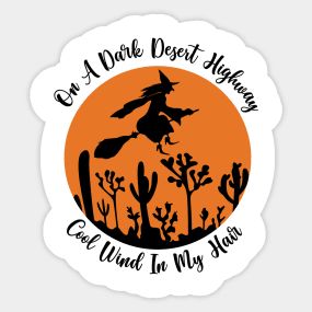 On A Dark Desert Highway Cool Wind In My Hair - Halloween - T-Shirt | TeePublic Dark Desert Highway, On A Dark Desert Highway, Dark Desert, Desert Highway, Halloween Merchandise, Hair Halloween, Wind In My Hair, Halloween T Shirts, Rock Painting