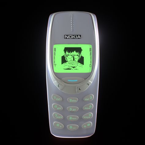 Rave Art, Gadget Tecnologici, Nokia 3310, Tie Fighter Pilot, Y2k Phone, Phone Template, Green Y2k, 3d Modeling Tutorial, Retro Phone