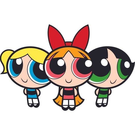 Powder Puff Girls, Blossom Bubbles And Buttercup, Super Nana, Powerpuff Girls Cartoon, Powerpuff Girls Wallpaper, Girls Wallpaper, The Powerpuff Girls, The Powerpuff, Puff Girl