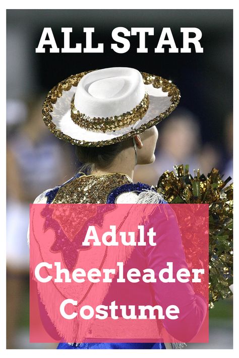 Adult Cheerleader Costumes; An adult cheerleader costume is a great choice for your Halloween party this year! Top Halloween Costumes, Cheerleader Costume, Unique Halloween Costumes, Unique Costumes, Costume Themes, Creative Costumes, Adult Halloween Costumes, Creepy Halloween, Cool Halloween Costumes