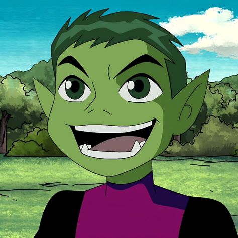 Teen Titans Show, Best Cartoon Characters, Teen Titans Characters, Original Teen Titans, Teen Titan, Boy Face, Beast Boy, Good Cartoons, Teen Titans Go