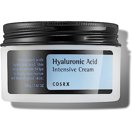 Recharge and Lock in Moisture: COSRX Hyaluronic Acid Intensive Cream is designed to deliver moisture deep into your skin. Locking the moisture into your skin, the cream provides long-lasting nourishment and hydration. COSRX Standards: Clean Beauty - All COSRX products are formulated with skin-friendly ingredients that alleviate irritated skin. Hypoallergenic, Dermatologist tested, Animal Testing-FREE, Parabens-FREE, Sulfates-FREE, Phthalates-FREE Korean Face Cream, Cosrx Hyaluronic Acid, Cosrx Hyaluronic, Hyaluronic Acid Moisturizer, Post Acne Marks, Moisturizer For Sensitive Skin, Moisturizing Face Cream, Hydrating Cream, Acne Marks