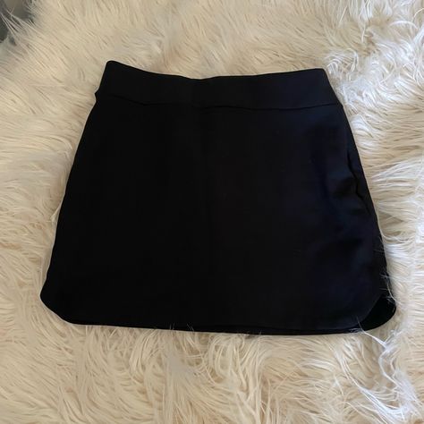 Black Mini Skirt In S Mc Ig, Distressed Jean Skirt, Ruffled Mini Skirt, Distressed Skirt, Comfortable Skirts, Jean Mini Skirts, Ruched Skirt, Zara Skirts, Floral Mini Skirt