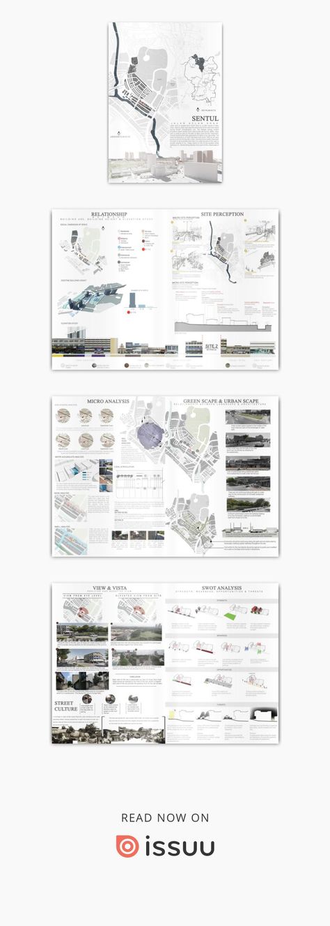 Issuu is a digital publishing platform that makes it simple to publish magazines, catalogs, newspapers, books, and more online. Easily share your publications and get them in front of Issuu’s millions of monthly readers. Title: Sentul Site Analysis, Author: Ling Siaw Zu, Name: Sentul Site Analysis, Length: 18 pages, Page: 1, Published: 2016-07-19 Portfolio Site Analysis, Collages Architecture, Site Analysis Sheet, Architectural Thesis, Layout Site, Site Analysis Architecture, Environmental Analysis, Name Plate Design, Architecture Panel