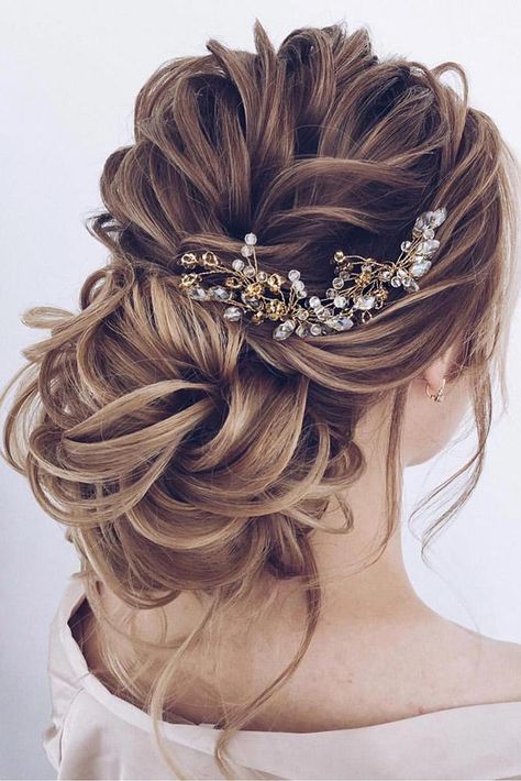 Down Hairstyles For Long Hair, Trendy We Fryzurach, Wedding Hairstyles Bride, Quinceanera Hairstyles, Graduation Hairstyles, Best Wedding Hairstyles, Wedding Hair Inspiration, Wedding Hairstyles Updo, Wedding Updo