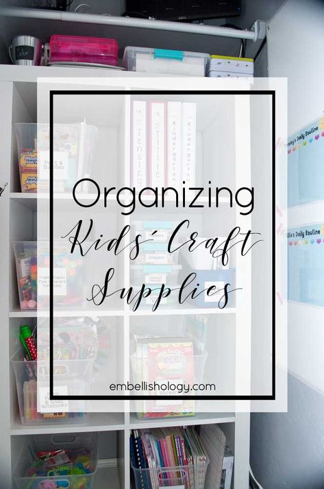 How To Store Coloring Books, Coloring Book Storage Ideas, Book Storage Kids, Organizing Kids Books, Kids Craft Storage, Coloring Book Storage, Crayon Storage, Organization Playroom, Clever Organization