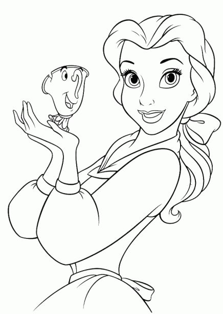 Belle Coloring Pages, Disney Princess Colors, Disney Princess Coloring Pages, Belle And Beast, Disney Belle, Disney Princess Belle, Princess Coloring Pages, Disney Colors, Belle Disney