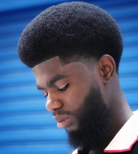 Top 18 Afro Faded Haircuts for Men in 2024: Embrace Style & Culture with These Trending Looks Afro Haircut Men, Afro Fade Haircut, Afro Hair Fade, Temple Fade, Afro Fade, Fade Haircuts For Men, High Top Fade, Trending Looks, Big Afro