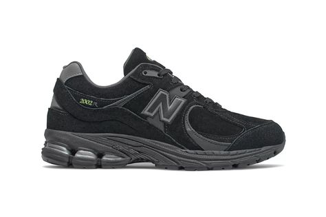 New Balance 2002R Black Green Release Info | HYPEBEAST New Balance 2002r Black, Pink Rain, New Balance 2002r, Rain Cloud, Embroidery Shoes, Designer Trainers, Green Shoes, Mens Trainers, Green Camo