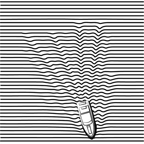 Waves boat parallel lines Parallelism Art, Lines Composition Design, Line In Graphic Design, Parallel Lines Art, Vertical Lines Art Design, Lines Pictures, Line Typography, Wave Line Art, Geometric Line Design