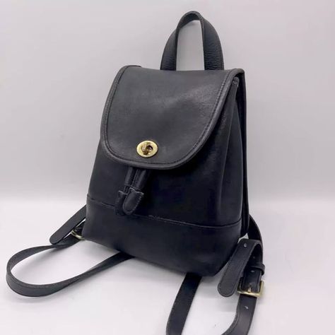 Rare vintage Coach daypack 9960 in unused condition! Vintage Coach Bags, Vintage Coach, Black Vintage, Coach Handbags, Coach Bags, Bag Lady, Conditioner, Handbags, Women Shopping