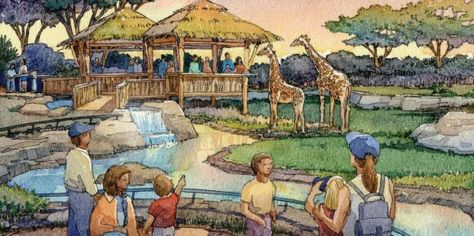 . Zoo Drawing, Zoo Decor, Zoo Games, Zoo Pictures, Spiderman Painting, Zoo Map, Zoo Giraffe, Zoo Project, Zoo Architecture