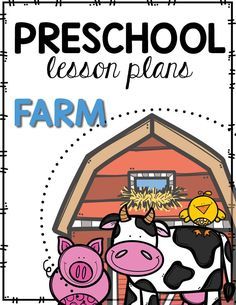 Farm Activities Preschool, Farm Week, Preschool Farm, Farm Animals Preschool, Farm Lessons, Farm Theme Preschool, Animal Lessons, Farm Unit, Farm Preschool