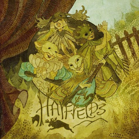 Hayfields | Yaelokre The Grove, Cthulhu, Album Covers, Art Inspo, Cute Art, Art Reference, Fairy Tales, Cool Art, Character Art