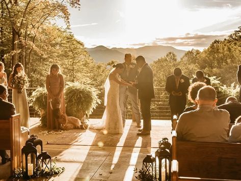 Asheville Mountains Wedding Venues Prices Wedding Venues North Carolina, Smallest Wedding Venue, Mountain Wedding Venues, Nc Mountains, Asheville Wedding, Scenic Photos, Affordable Wedding Venues, Wedding Reception Venues, Carolina Wedding