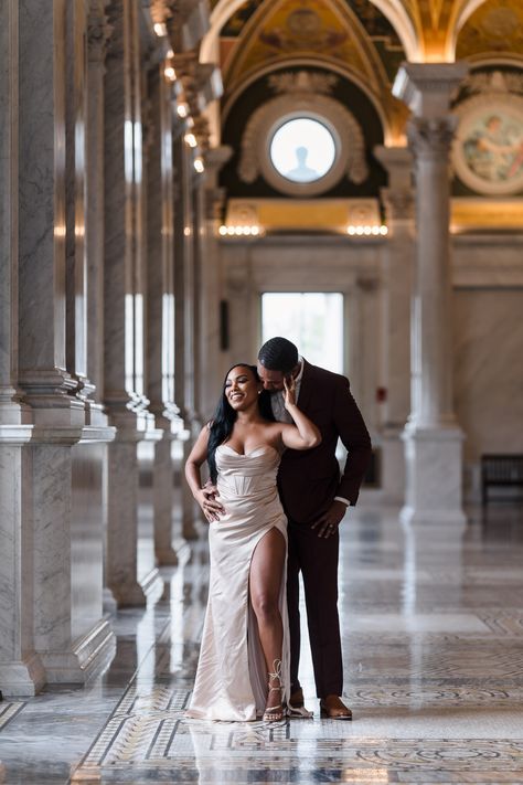 Engagement Photos Fancy Dress, Black Wedding Engagement Photos, Roses Engagement Photos, Black Suit Engagement Photos, Black Couple Save The Date Photos, Engagement Photos Black Couples Romantic, Formal Wedding Pictures, Classy Pre Wedding Photoshoot, Jersey Engagement Pictures