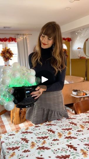 148K views · 13K reactions | Witch Cauldron DIY 🎃🧡 i picked up a cute cauldron and some clear ornaments, and added in spooky firefly lights to complete it! Add a diffuser inside or behind it for some smoke 🍵💀 I was torn between green and purple lights - which do you like more? #halloween #halloweendiy | Steffy 🧡 | PattyCake · I Put a Spell on You (In the Style of Hocus Pocus) Cute Cauldron, Purple Lights, Witch Cauldron, Firefly Lights, Clear Ornaments, Witches Cauldron, I Pick, Hocus Pocus, Firefly