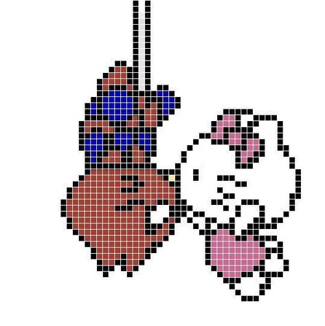 Graph Paper Art Hello Kitty, Buff Hello Kitty Pixel Art, Spiderman Graph Paper, Pixel Art Grid Spiderman, Pixel Hello Kitty Art, Spiderman And Hello Kitty Drawing, Hello Kitty N Spiderman, Pixel Art Ideas Hello Kitty, Pixel Art Pattern Hello Kitty