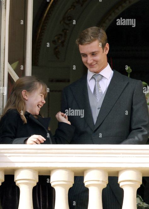 Princess Alexandra of Hanover with her older brother Pierre Casiraghi Princess Alexandra Of Hanover, Alexandra Of Hanover, Princess Alexandra, Older Brother, Royal Family, Talk Show