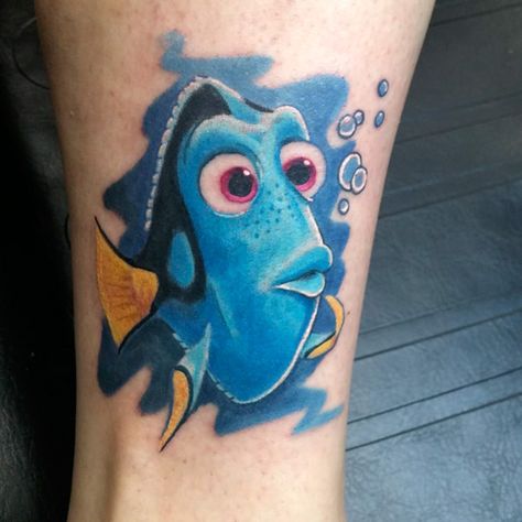 Dory Tattoo, Stay Gold Tattoo, Places To Get Tattoos, Dinosaur Tattoos, Just Keep Swimming, Gold Tattoo, Disney Tattoo, Japanese Sleeve Tattoos, Keep Swimming