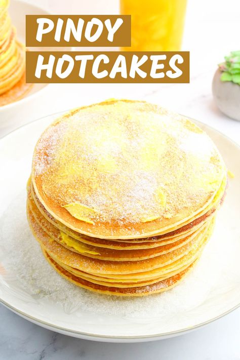 Bring the authentic taste of the Philippines to your breakfast table with these Filipino Hot Cakes! 🥞✨ These fluffy delights are a delightful blend of sweet and savory, perfect for a morning treat. Dive into the recipe on our website and start your day with a taste of Filipino goodness. Have a try! Filipino Hotcake Recipe, Pinoy Hotcake Recipe, Filipino Pancake Recipe, Filipino Hot Cake Recipe, Filipino Breakfast Ideas, Hotcakes Recipe, Pinoy Breakfast, Diy Cake Topper Printable, Dog Breakfast