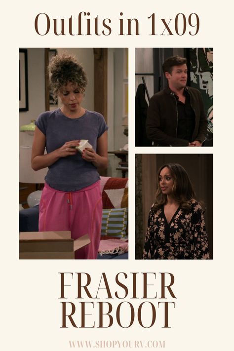 Find out where you can buy the outfits worn by Eve, Freddy, Nicole and more in season 1 Episode 9 of Frasier Reboot on Shop Your TV Frasier Outfits, Buy Outfits, Worn On Tv, Wardrobe Clothes, Shop Clothes, Clothes Style, Style Outfits, Season 1, Shopping Outfit