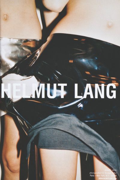 midnight-charm:  Helmut Lang Spring / Summer 2004 photographed by Juergen Teller Helmut Lang Campaign, Helmut Lang 90s, Helmut Lang Archive, Juergen Teller, Anti Fashion, Campaign Fashion, Fashion Campaigns, Foto Vintage, New Paris