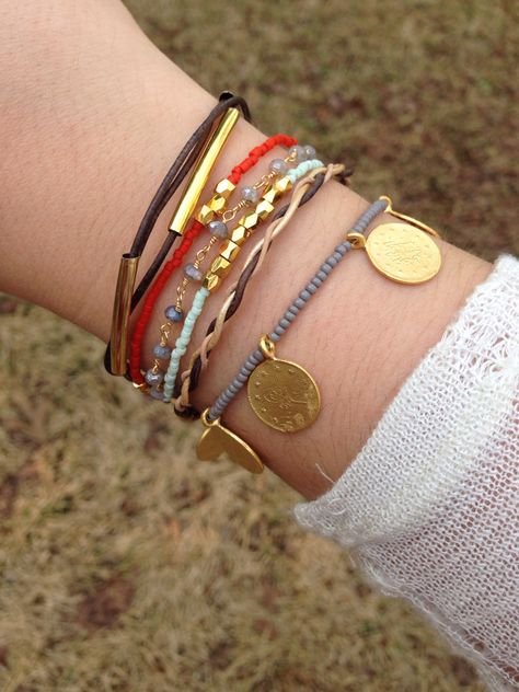 Folklore Triangle, Bracelets Layered, Layered Bracelet, Layered Bracelets, Boho Hippie, Hippie Boho, Bracelet, Quick Saves