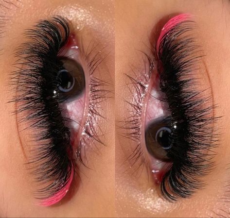 Pink Eyelashes, Natural Fake Eyelashes, Lash Extentions, Lashes Fake Eyelashes, Big Lashes, Lash Extensions Styles, Eyelash Extensions Styles, Perfect Eyelashes, Pretty Lashes