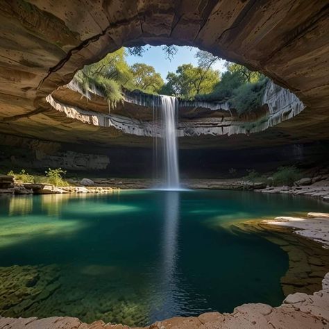 Essence of Dreams - Hamilton pool, NW of Austin Texas High Key Portrait, Crystal Caves, Hamilton Pool, Waterfall Pictures, Ranch Homes, Hawaiian Decor, Chasing Waterfalls, Texas Girl, Amazing Places On Earth