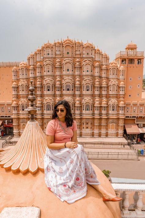 Most Instagrammable places in Jaipur Jaipur Photography, Couples Travel Photography, Hawa Mahal, Most Instagrammable Places, Desi Fashion Casual, Instagrammable Places, Udaipur, Jodhpur, Travel Couple