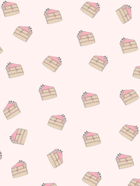 Cake Wallpaper Iphone, Cake Wallpaper Aesthetic, Pudding Wallpaper, Birthday Cake Wallpaper, Cake Wallpaper, Cake Printing, Funfetti Cake, Whatsapp Wallpaper, Flowers Wallpaper