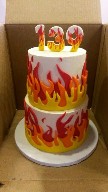 Firefighter Cake Fireman Sam Birthday Cake, Firefighter Birthday Cakes, Firefighter Cake, Christian Cakes, Fire Fighter Cake, Fire Cake, Fireman Cake, Firetruck Cake, Firetruck Birthday Party