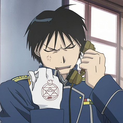 Roy Mustang Pfp, Mustang Fma, Colonel Mustang, Mustang Fullmetal Alchemist, Fullmetal Alchemist Roy Mustang, Roy Mustang, Fullmetal Alchemist Brotherhood, Anime Fandom, Full Metal