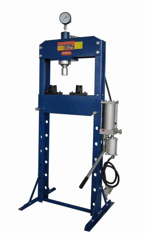 20T Pneumatic Shop Press Hydraulic Shop Press, Steel Princess, Shop Press, Vehicle Maintenance, Hydraulic Press, Metal Forming, Light Work, Machine Shop, Repair Shop