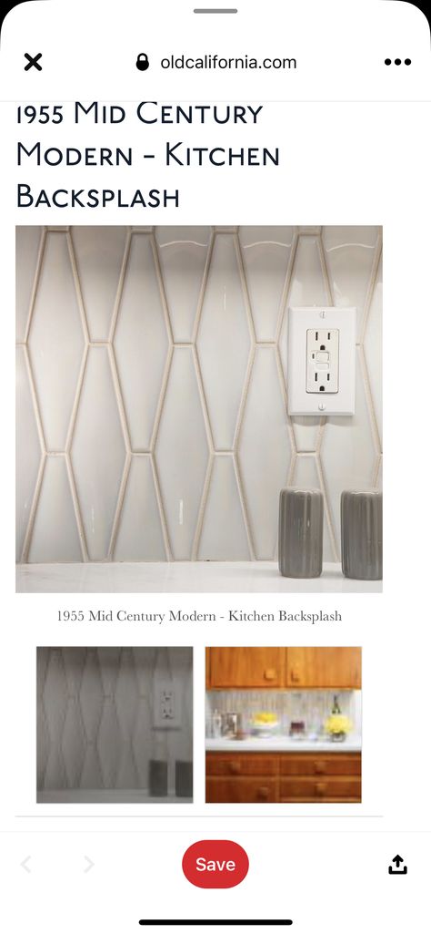 Kitchen Backsplash Ideas Mid Century Modern, Mid Century Kitchen Backsplash Ideas, Retro Kitchen Backsplash Ideas, Mcm Tile, Mid Century Kitchen Backsplash, Mid Century Modern Tile Patterns, Mid Century Modern Tile Backsplash, Midcentury Kitchen Backsplash Ideas, Mcm Kitchen Backsplash