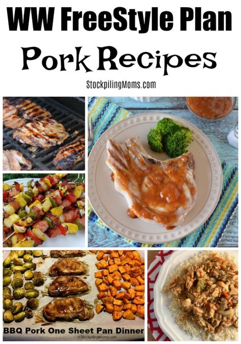 Ww Pork Tenderloin Recipes, Weight Watchers Pork Chop Recipes, Crockpot Pork And Sauerkraut, Boneless Pork Loin Recipes, Pork Crock, Weight Watchers Food Points, Weight Watchers Crock Pot Recipes, Pork Steak Recipe, Pork Chop Recipes Grilled