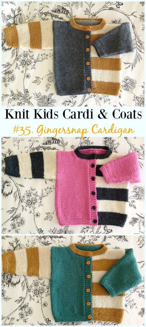 Cardigan Til Baby, Baby Cardigan Knitting Pattern Free, Kids Knitting Patterns, Knitted Cardigans, Kids Cardigans, Baby Sweater Knitting Pattern, Baby Boy Knitting, Baby Cardigan Knitting Pattern, Baby Knitting Patterns Free