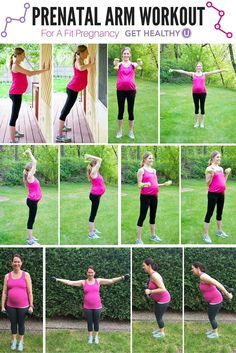 This prenatal workou Arm Training, Arm Workouts, Latihan Yoga, Prenatal Workout, Pumping Moms, Formda Kal, Pregnant Mom, Pregnant Belly, Pregnancy Workout