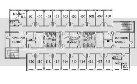 Dorm Planning, Dorm Layout, School Floor Plan, Student Hostel, Dorm Room Layouts, Church Building Design, Hotel Floor Plan, Hostels Design, Hotel Floor