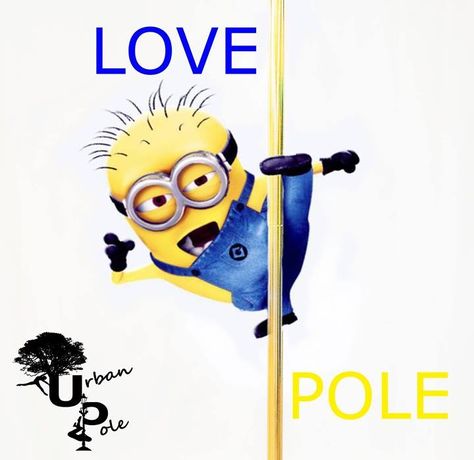 Pole dancing minions Pole Dancing Videos, Dancers Body, Pole Tricks, Pole Moves, Aerial Fitness, Pole Dancing Fitness, Pole Art, Minions Love, Pole Dance