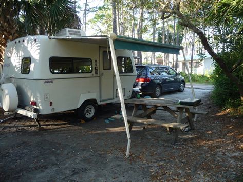 Fiberglass RV - tbp's Album: 91 Bigfoot 17G - Picture Bigfoot Trailer, Fiberglass Camper, Camper Trailer For Sale, Camping Journal, Camper Trailer, Truck Camper, The Time Is Now, Travel Trailers, Camper Trailers