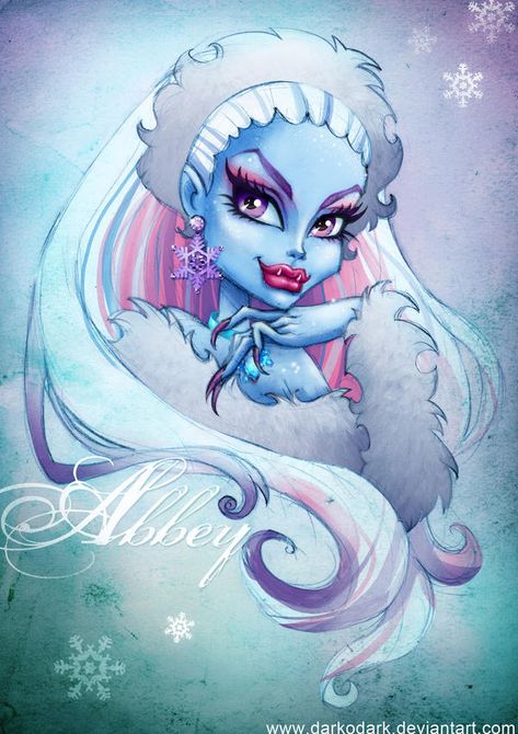 Abby Bominable, Monster High Abbey, Abbey Bominable, I Love You Drawings, Monster High Pictures, Sayaka Miki, Moster High, Catty Noir, Fancy Art