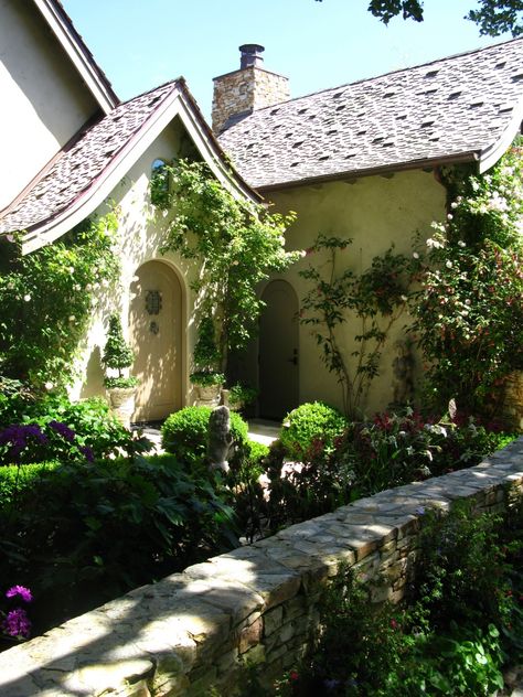 THE FAIRYTALE COTTAGES OF CARMEL- A SLIDESHOW – Once upon a time..Tales from Carmel by the Sea Addition Exterior, Cypress House, Storybook Homes, Hygge Life, Kitchen Addition, Fairytale Cottage, Storybook Cottage, Stucco Exterior, Country Cottage Decor