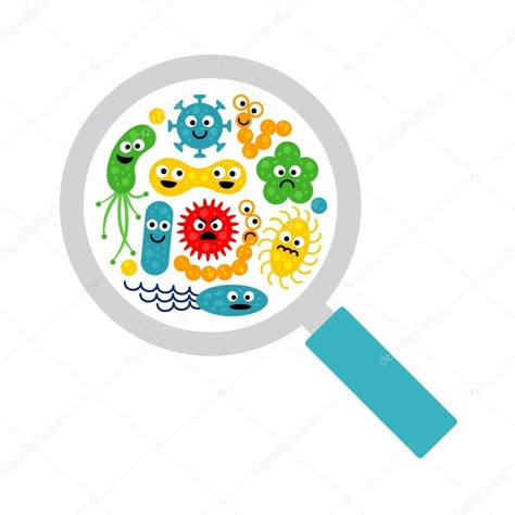 Bacteria Drawing, Microbes Illustration, Bacteria Background, Microorganisms Microbiology, Bacteria Cartoon, Global Handwashing Day, Eid Al Adha Greetings, School Nurse Office, Recycling Facts