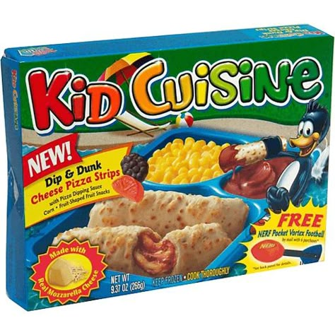 Kid Cuisine Meals, Pizza Dipping Sauce, Jelly Food, Four Cheese Pizza, Discontinued Food, 90s Food, Mac And Cheese Cups, Cheese Cups, Childhood Food