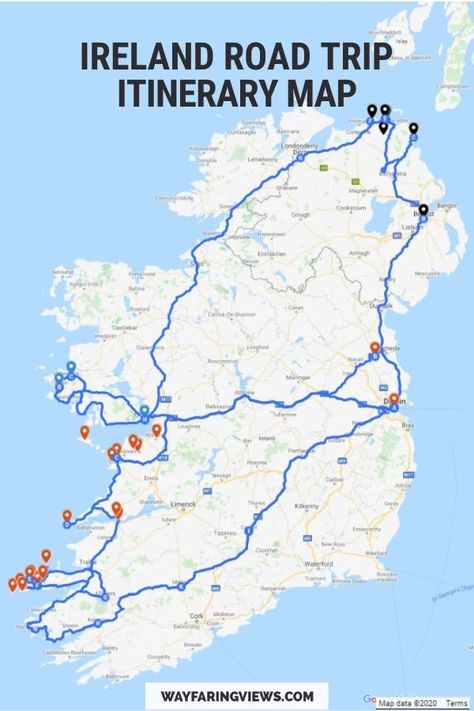 Ireland Road Trip Map, Irish Facts, Ireland Dingle, Sabbatical Ideas, Ireland 2023, Ireland Road Trip Itinerary, Irish Vacation, Ireland Places To Visit, Driving In Ireland