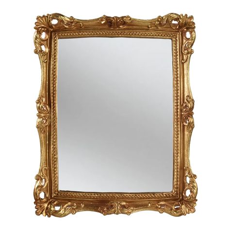 PRICES MAY VARY. This vintage mirror is made of glass and resin , the resin frame is finished with beautiful gold color It's an makeup mirror and elegant decoration to any place SIZE:11 x 9.4 inch Multifunctional：Square hanging wall mirror is great for entryway, living room, bathroom, bedroom vanity, put on the desk, dresser countertop is also a beautiful home decoration. And it's also a tray for perfume or makeup! Good gift Idea - The antique mirror will be a perfect gift for House warming, Wed Gold Vintage Mirror, Acquaintance Party, Vintage Mirror Wall Decor, Tray For Perfume, Dresser Countertop, Letter Pictures, Shield Mirror, Antique Mirror Frame, Vintage Style Mirror